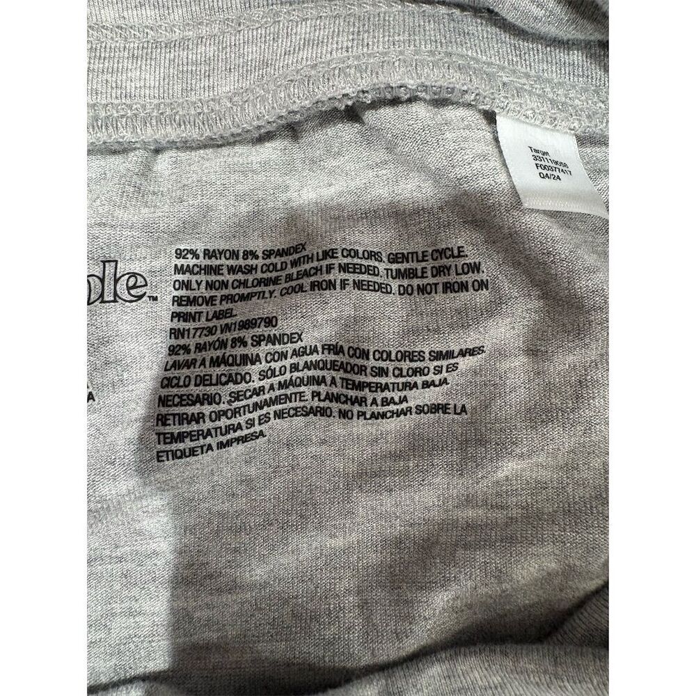 *3/$15 Wild Fable Women's Skater Skort Medium Gray Casual Stretchy Knit - Picture 5 of 5
